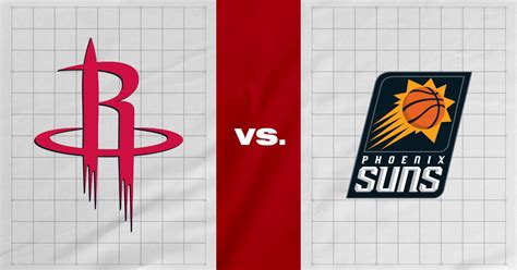 Rockets vs Suns